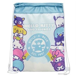 Build a Bear Sanrio Hello Kitty and Friends Cinch Bag Stuffed Animal Bag